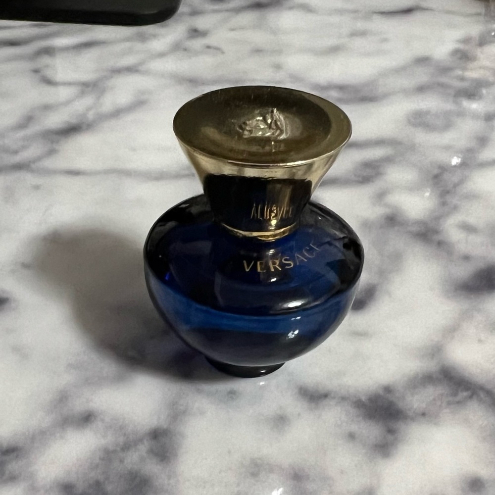 Versace Dylan Blue Perfume mini .17 oz - full